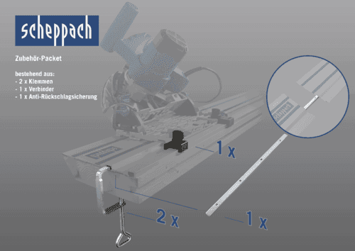 Zubehörkit zu Tauchsäge PL55/75