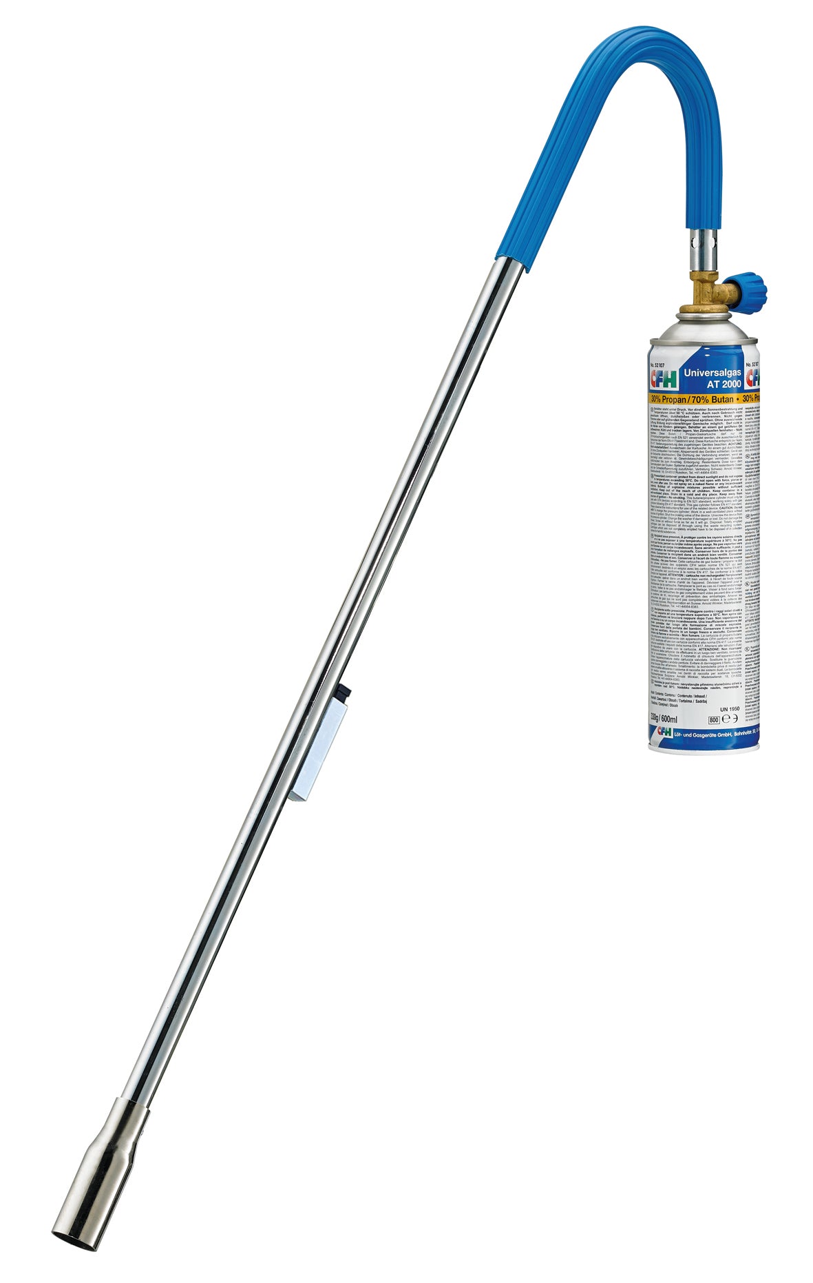 Bio-Gärtner PZ1500 mit Piezo-Zündung inkl. 1 Universaldruckgasdose