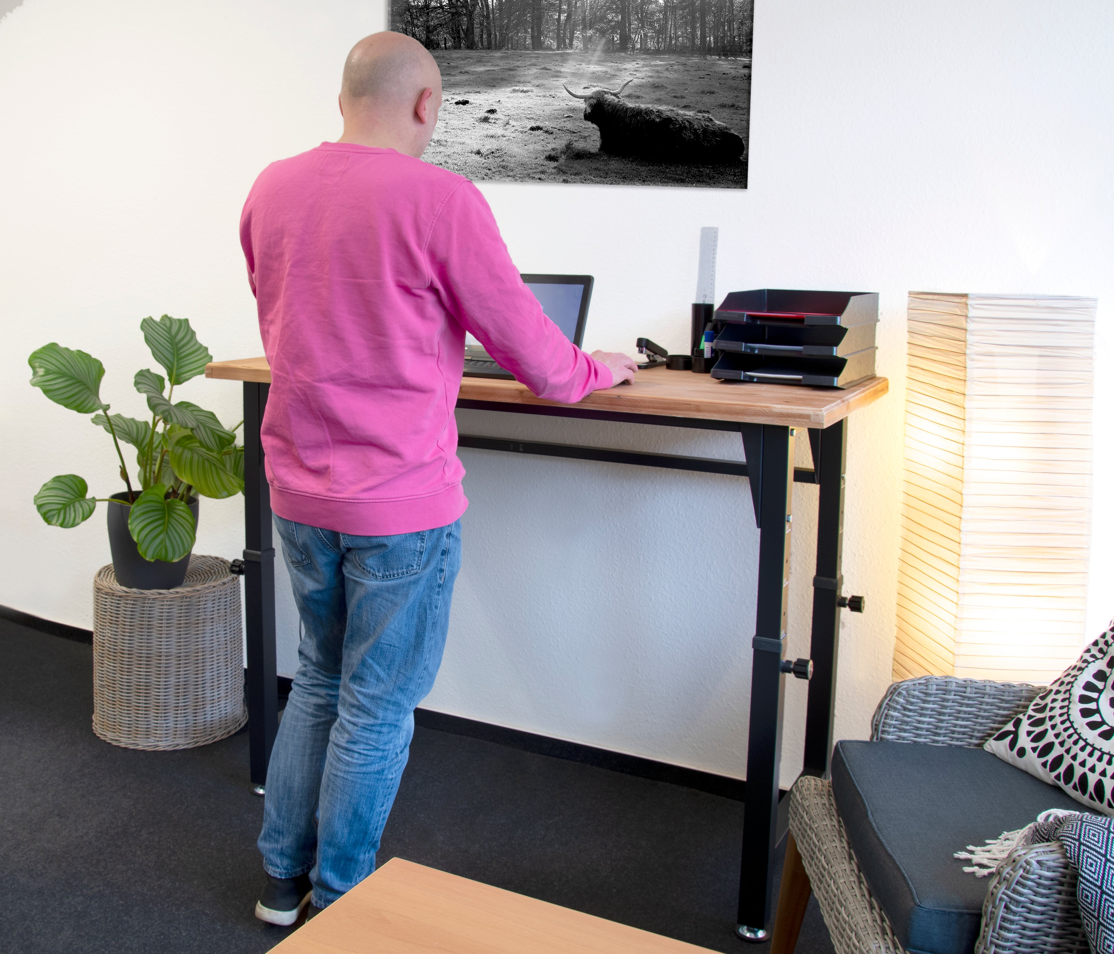 Werkbank höhenverstellbar FSC® 100% SQS-COC-100130