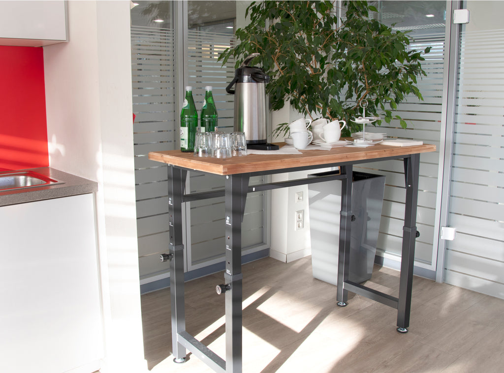 Werkbank höhenverstellbar FSC® 100% SQS-COC-100130