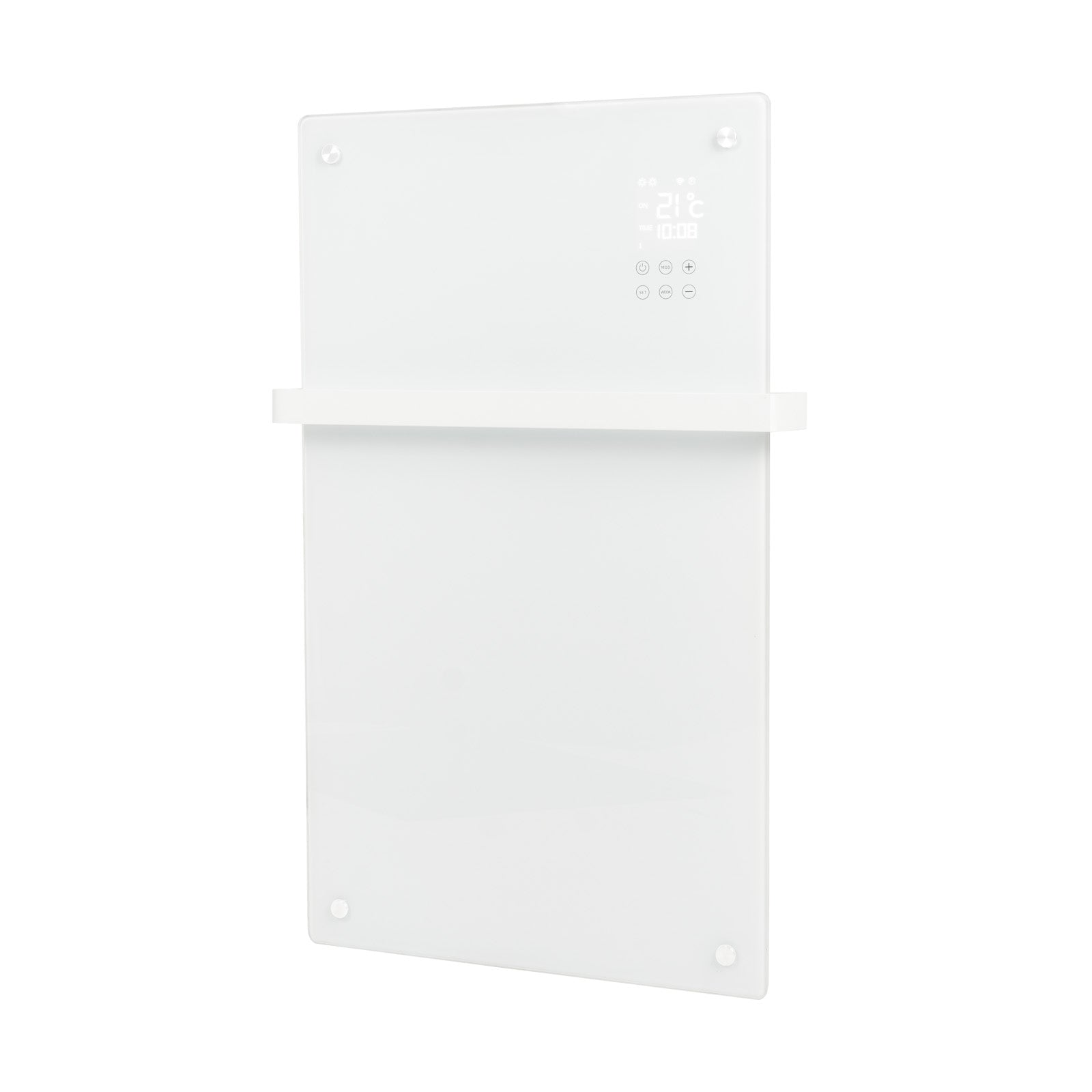 Badheizkörper Alutherm Sani Verre 1200 Wifi Weiss
