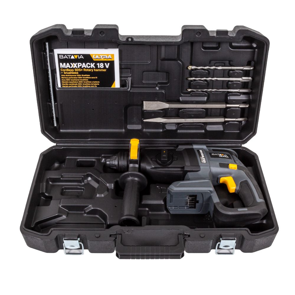 Brushless Akku-Bohrhammer SDS+ (ohne Akku)