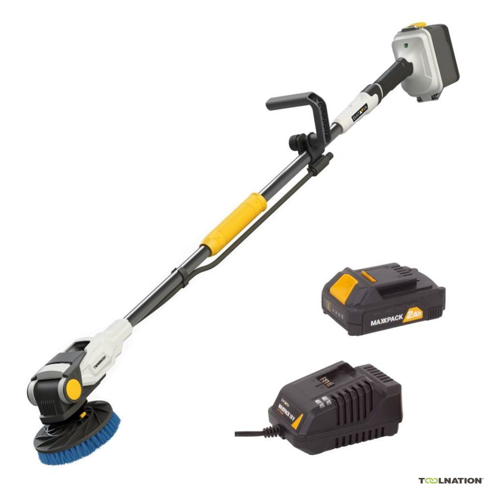 Twin Brush 18V Set inkl. Batterie und Ladegerät