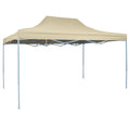 Faltzelt Pop-Up 3X4,5 M Weiß Creme