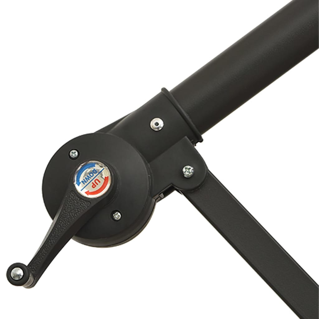 Sonnenschirm Ampelschirm Mit Led-Beleuchtung Metallmast