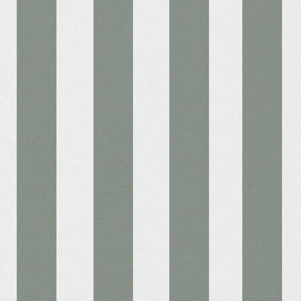 Gartenkissen 4 Stk. Streifenmuster Grau