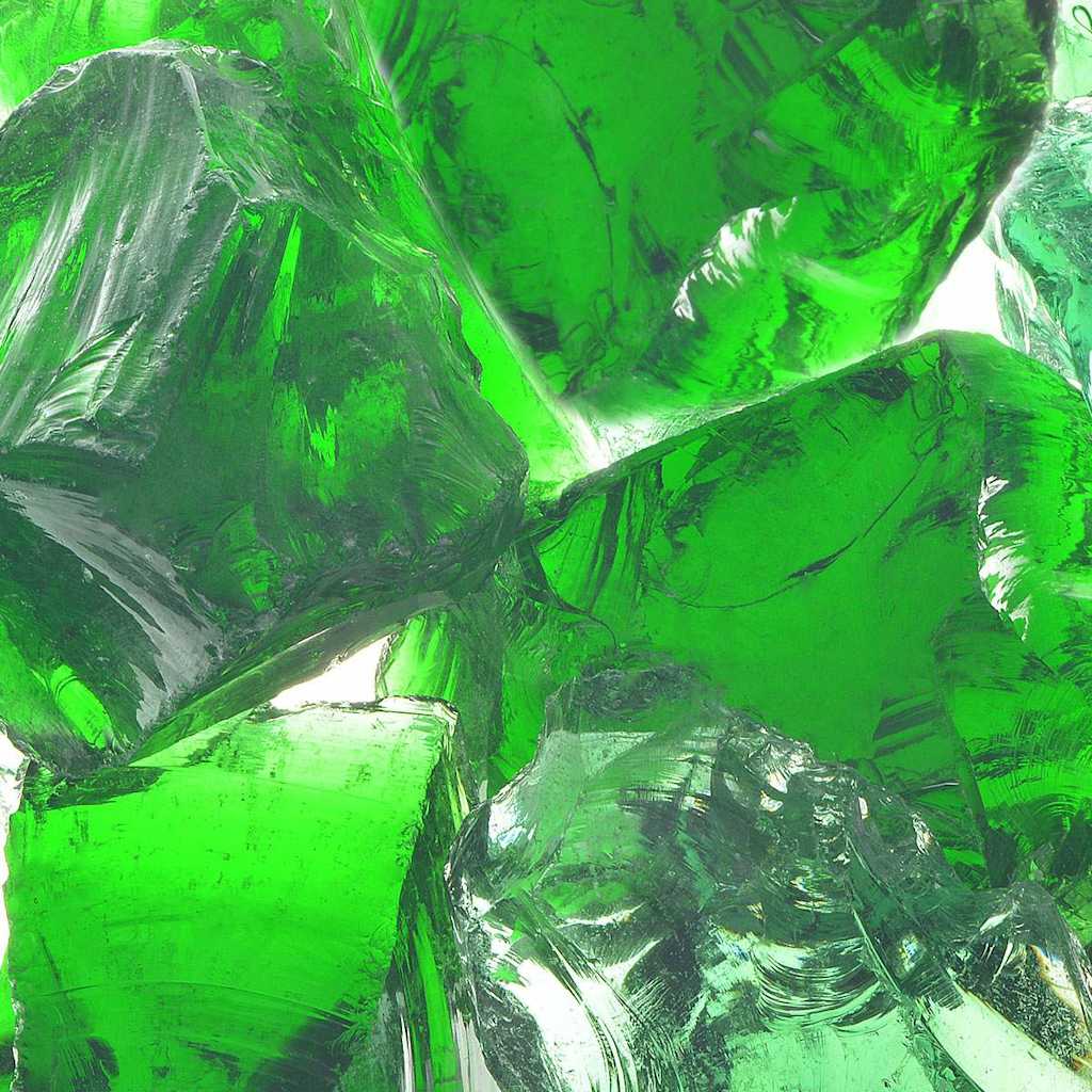 Gabionensteine Aus Glas 60-120 Mm 25 Kg
