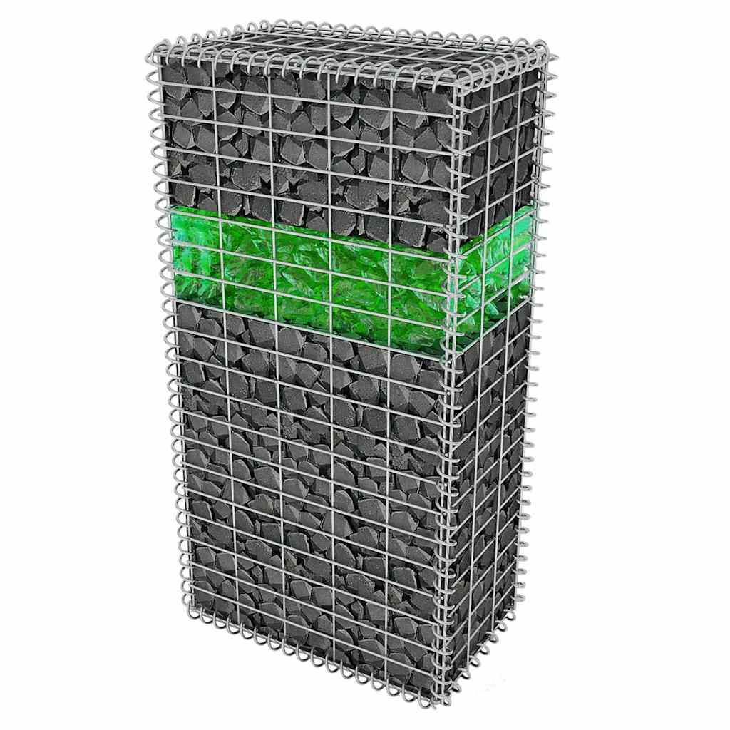Gabionensteine Aus Glas 60-120 Mm 25 Kg