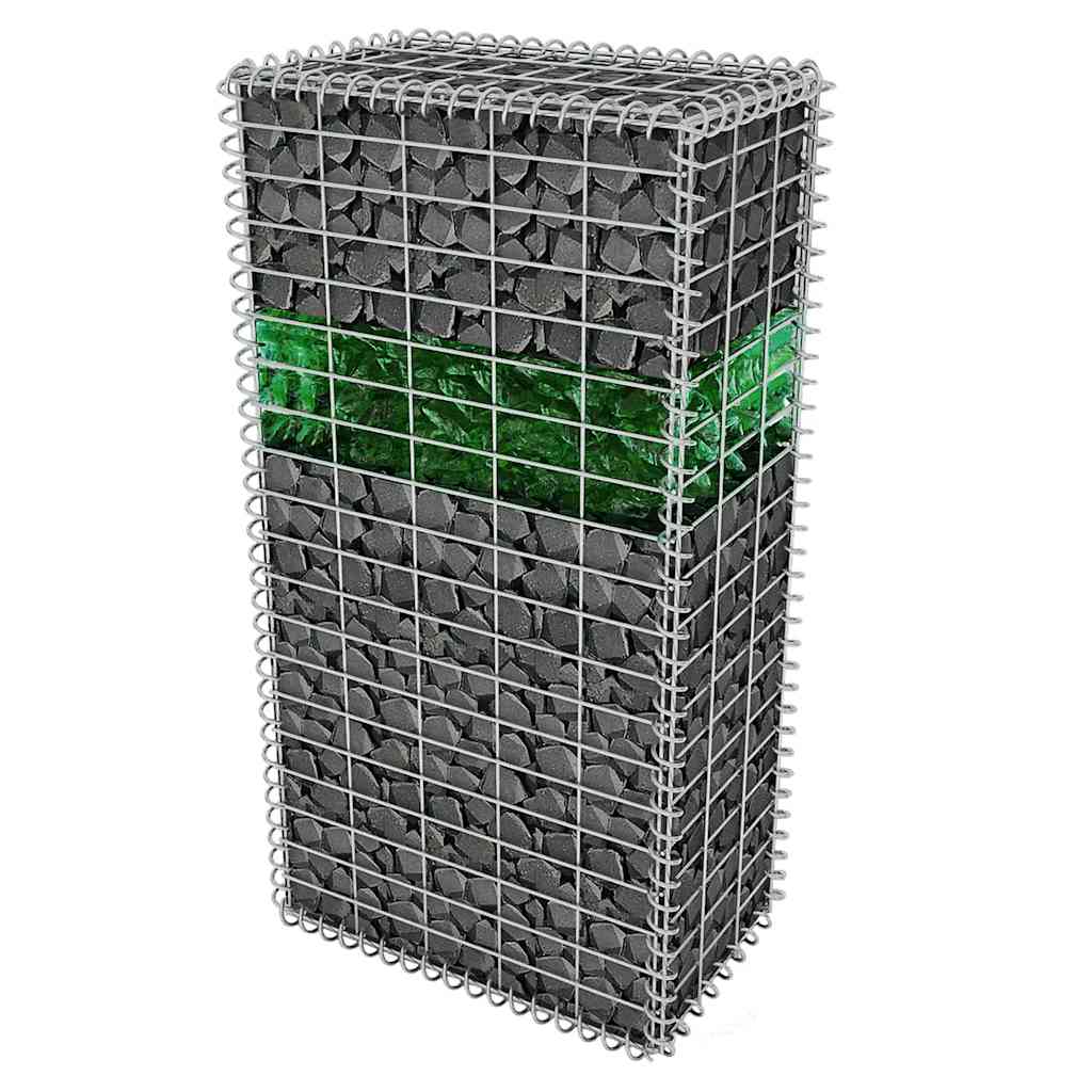 Gabionensteine Aus Glas 60-120 Mm 25 Kg