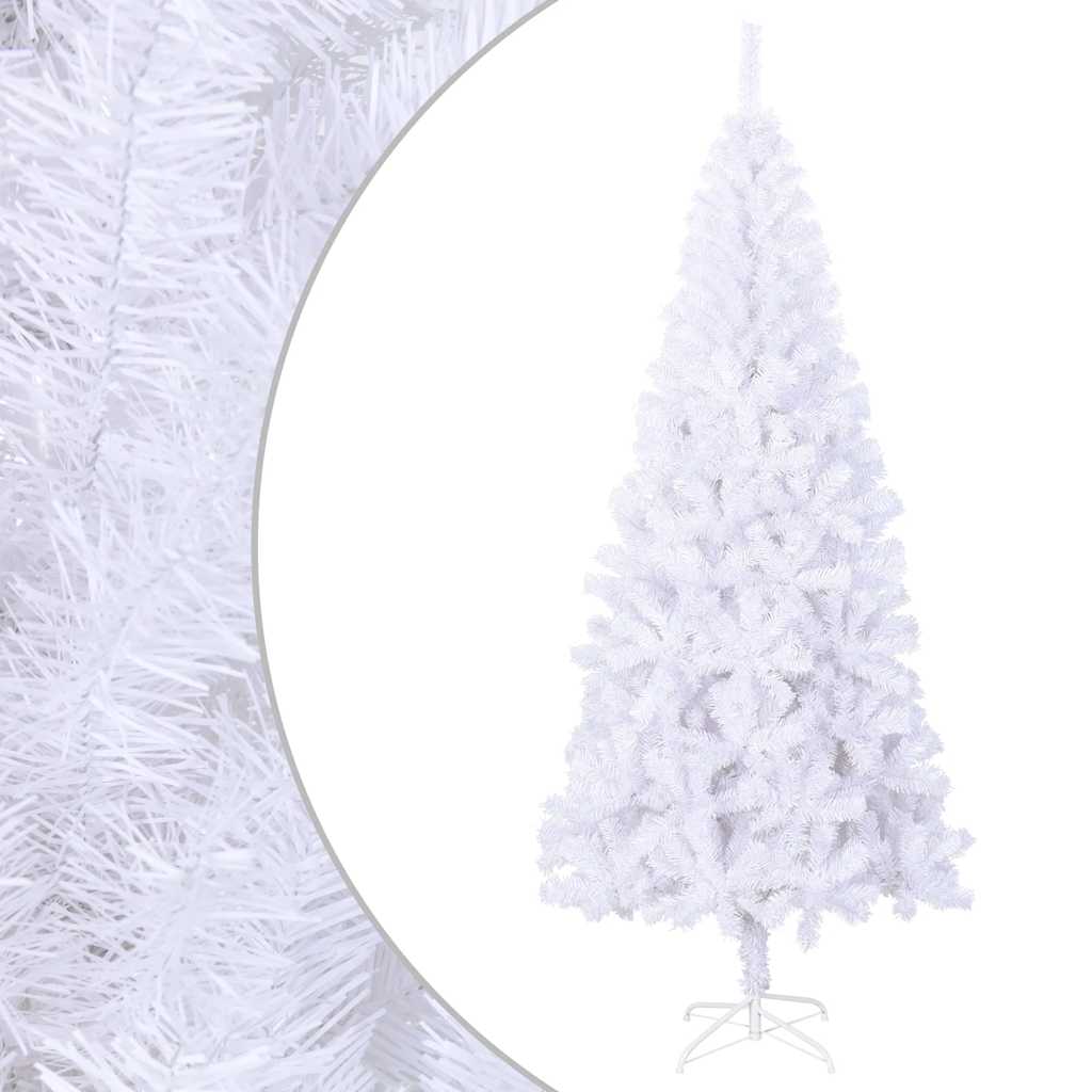 Künstlicher Weihnachtsbaum Mit Ständer 180 Cm 620 Zweige Weiß