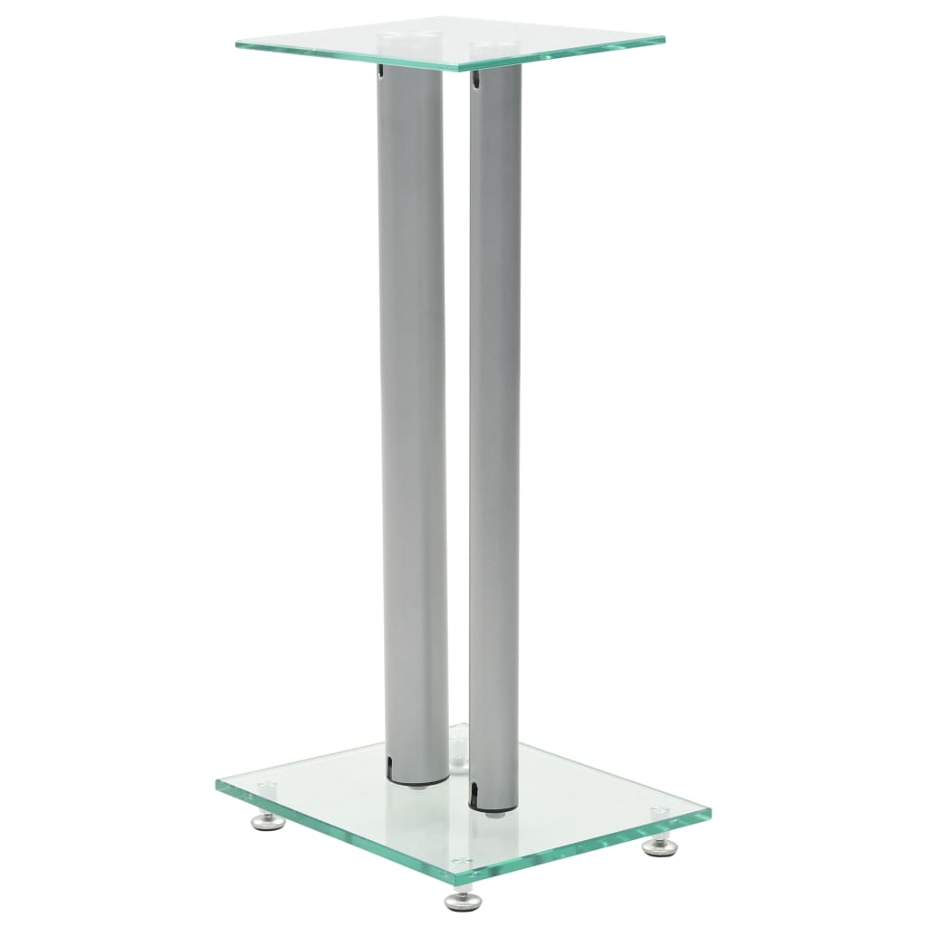 Lautsprecherständer Säulen-Design 2 Stk. Hartglas N