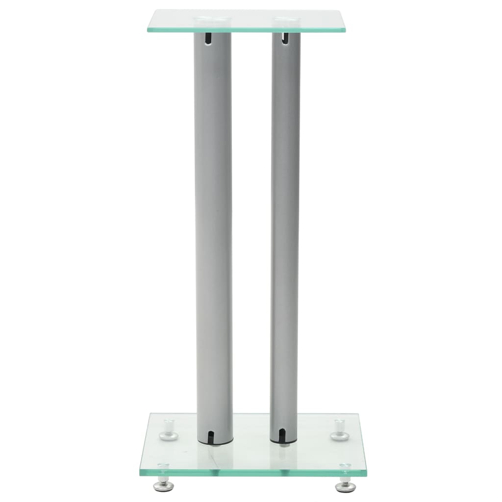 Lautsprecherständer Säulen-Design 2 Stk. Hartglas N