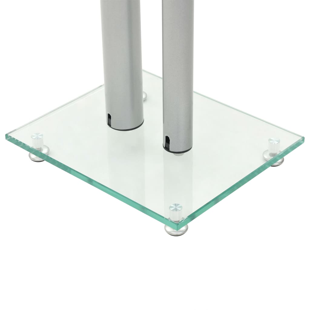 Lautsprecherständer Säulen-Design 2 Stk. Hartglas N