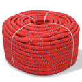 Bootsseil Polypropylen Rot