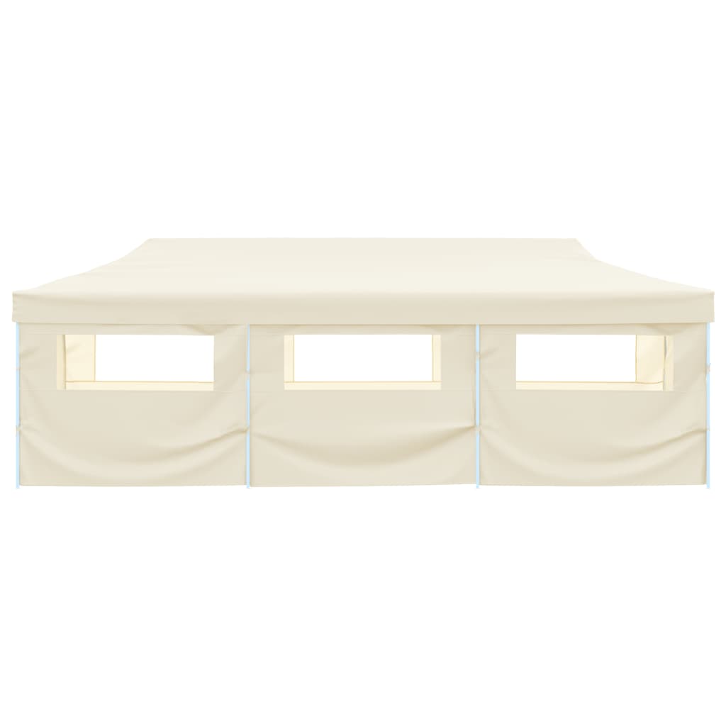 Faltzelt Partyzelt Pop-Up Mit 8 Seitenwänden 870X291X315 Cm