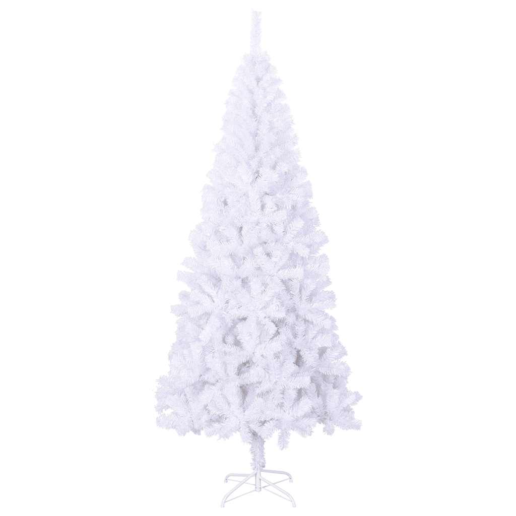 Künstlicher Weihnachtsbaum Mit Ständer 180 Cm 620 Zweige Weiß