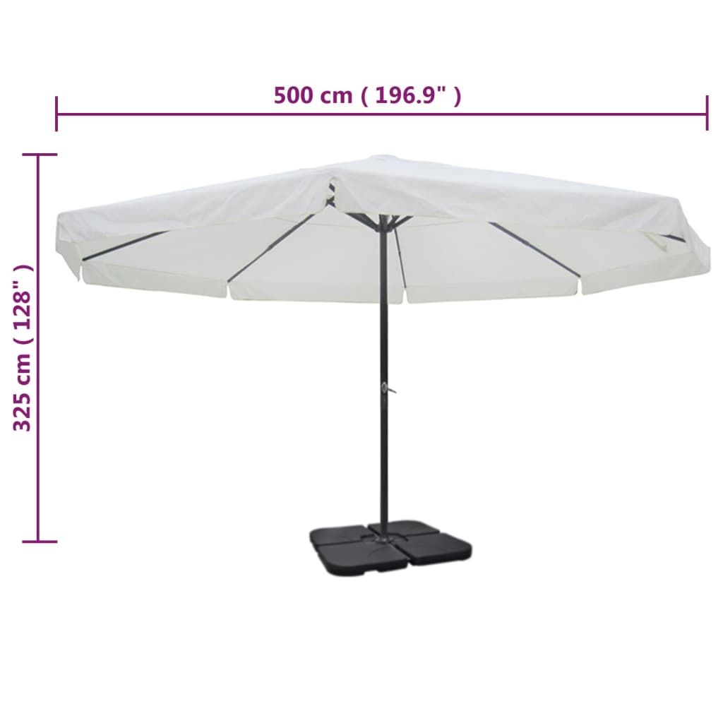 Sonnenschirm Aluminium Tragbarer Sonnenschirmständer