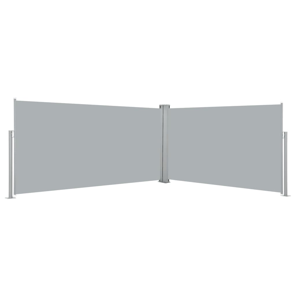 Ausziehbare Seitenmarkise 160X600 Cm Grau