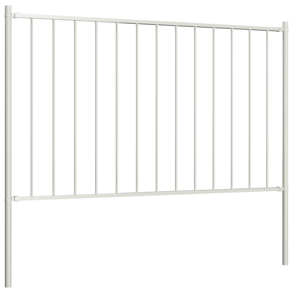 Zaunelement Woerden Mit Pfosten Stahl 1,7 X 1 M