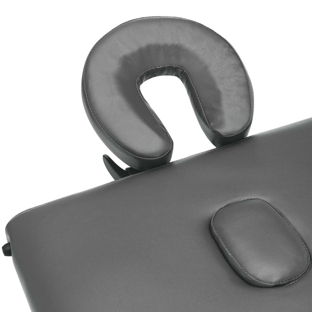 Massageliege 2-Zonen Aluminiumgestell 186X68 Cm