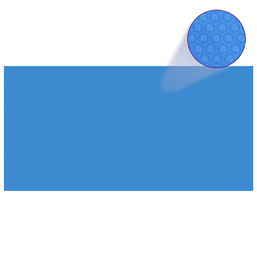 Rechteckige Poolabdeckung Pe Blau