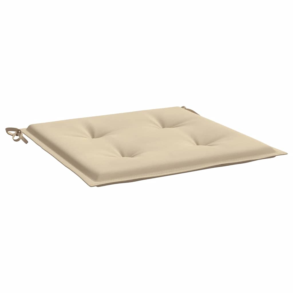Gartenstuhl-Kissen 4 Stk. Oxford-Gewebe Beige