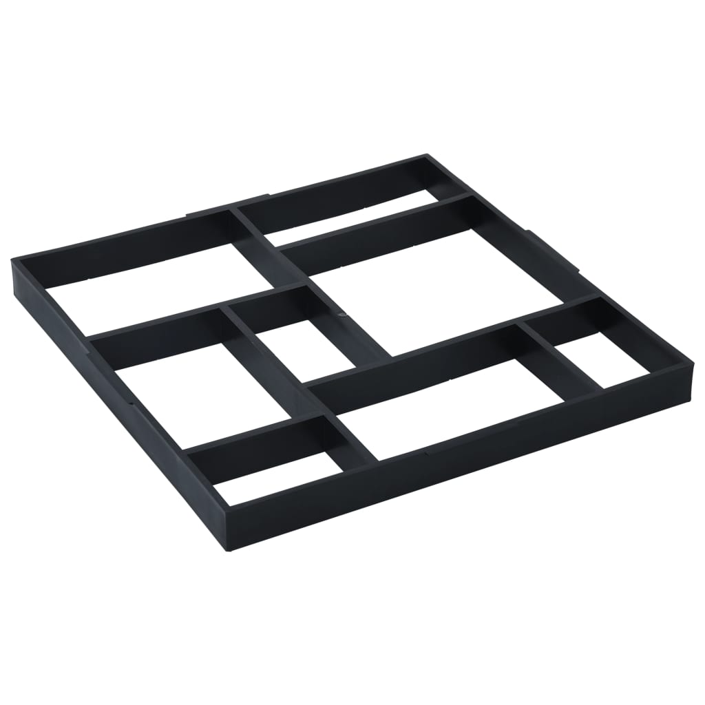 Pflasterformen 2 Stk. 50,4 X 50,4 X 4,3 Cm Kunststoff