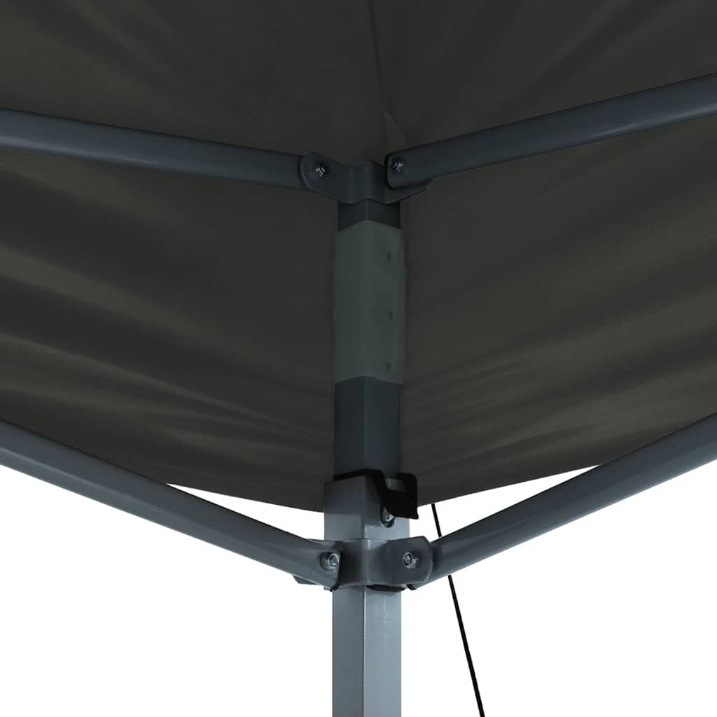 Profi-Partyzelt Faltbar 3×4 M Stahl Anthrazit