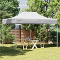 Profi-Partyzelt Faltbar 280X410X315 Cm Stahl Weiß