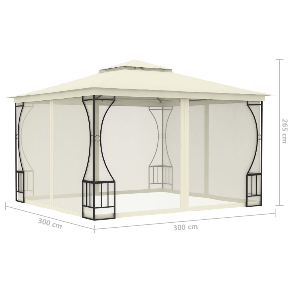 Pavillon Mit Netz