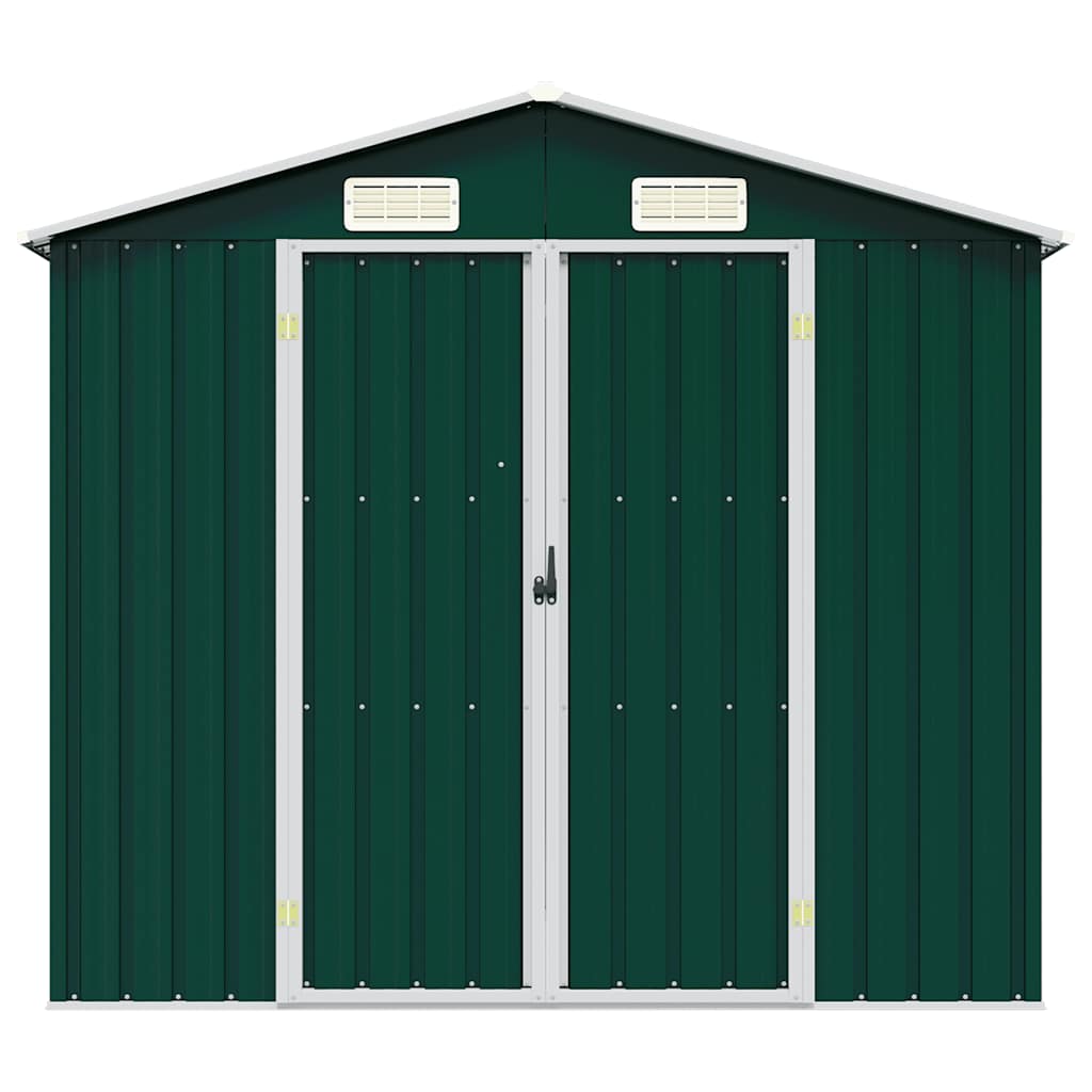 Gerätehaus 205X129X183 Cm Verzinkter Stahl