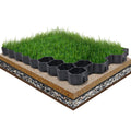 Rasenwaben 16 Stk. 60X40X3 Cm Kunststoff