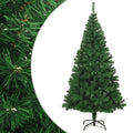 Künstlicher Weihnachtsbaum Mit Dicken Zweigen 240 Cm Pvc Grün