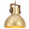 Hängelampe Industriestil 25 W Rund 19 Cm E27 Messing