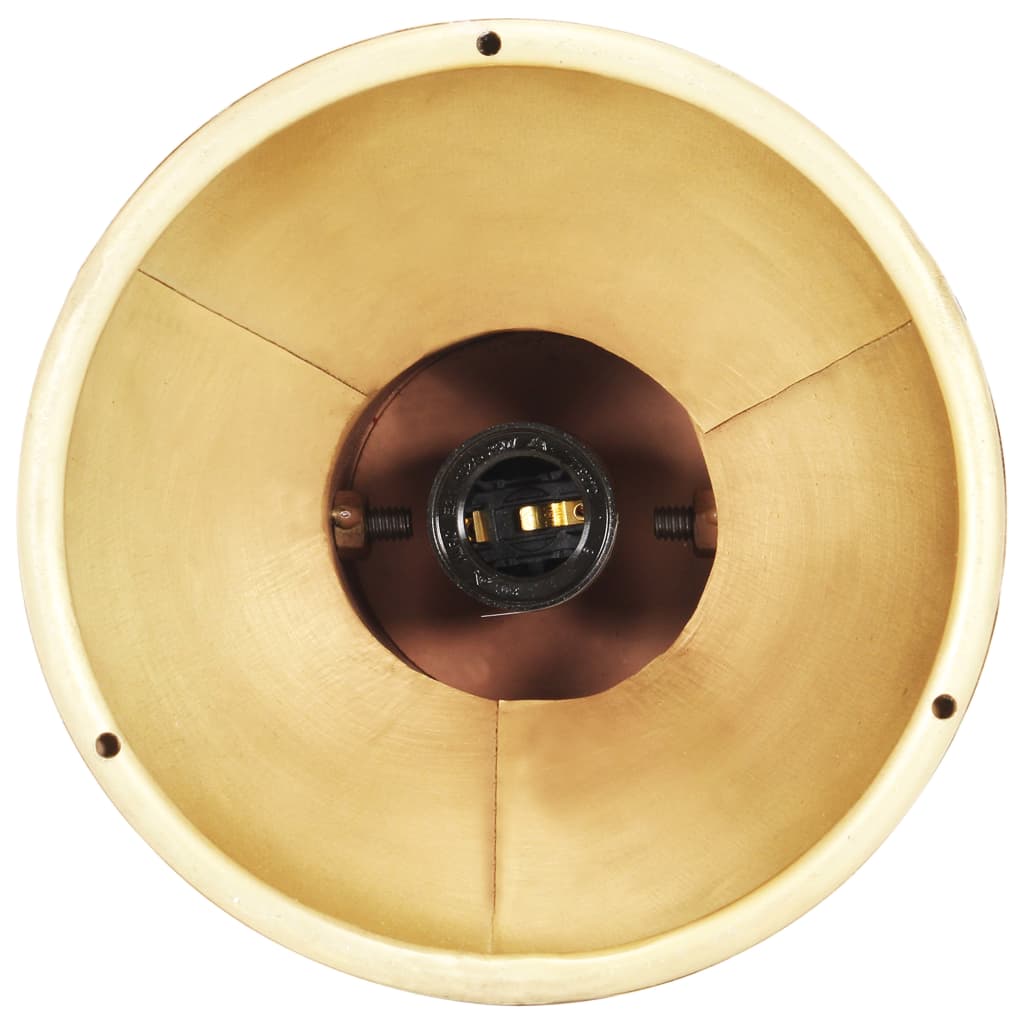 Hängelampe Industriestil 25 W Rund 19 Cm E27 Messing