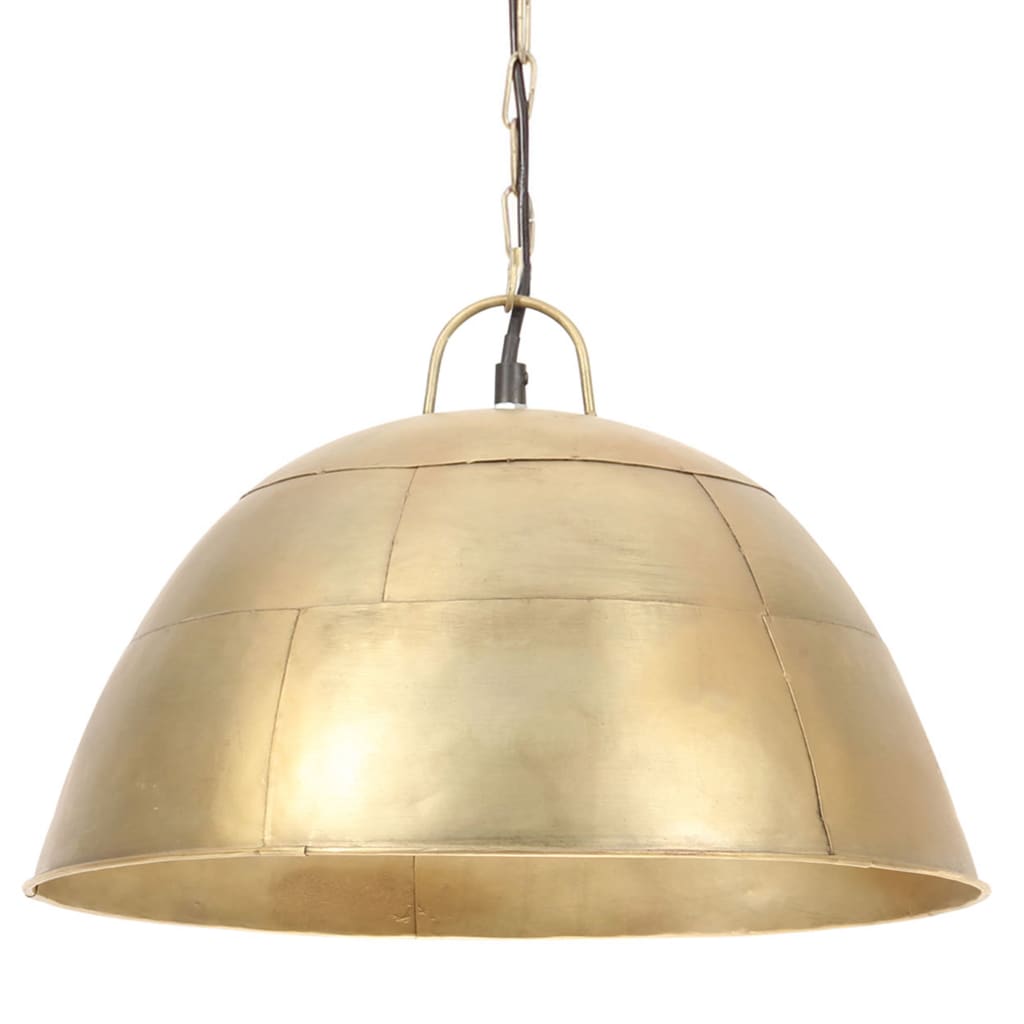 Hängelampe Vintage Industriestil 25 W Rund 41 Cm E27 Messing
