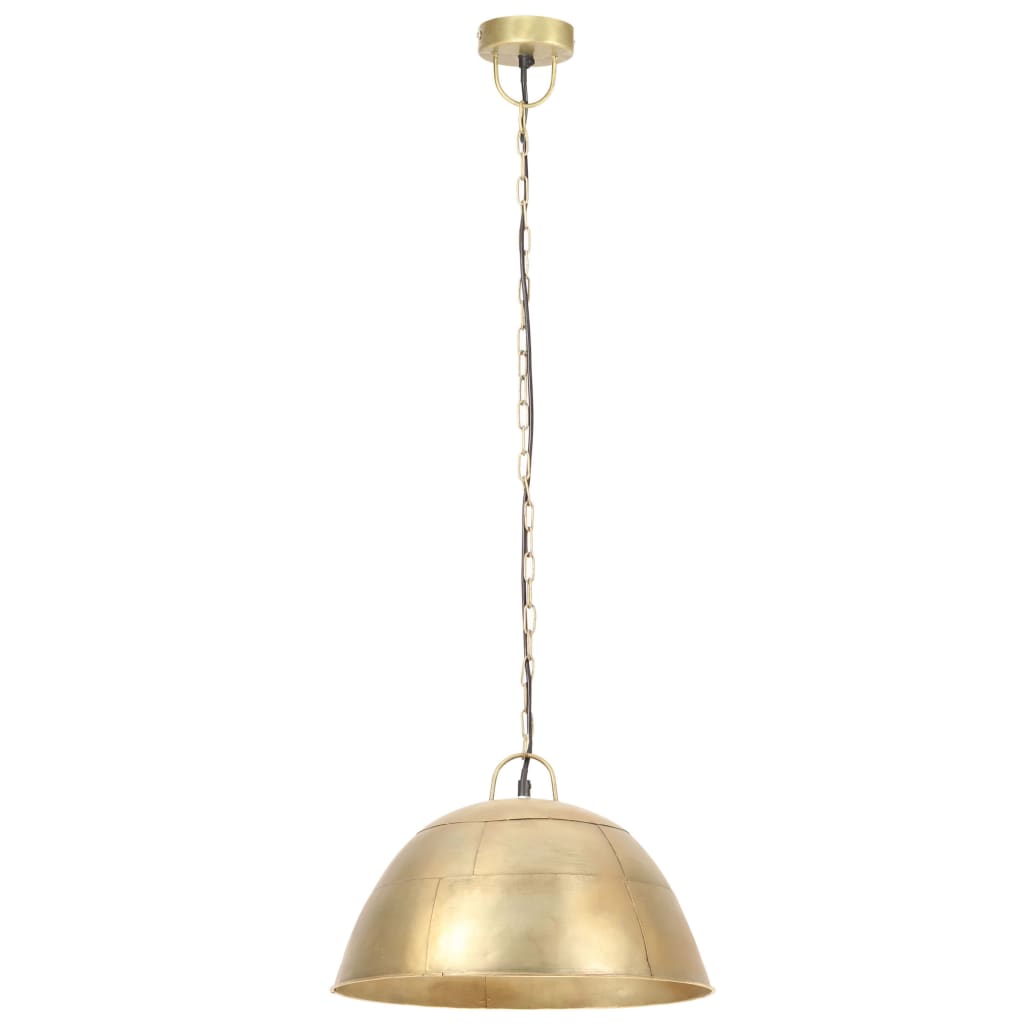 Hängelampe Vintage Industriestil 25 W Rund 41 Cm E27 Messing