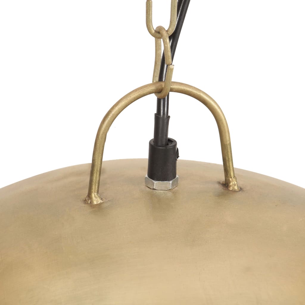 Hängelampe Vintage Industriestil 25 W Rund 41 Cm E27 Messing
