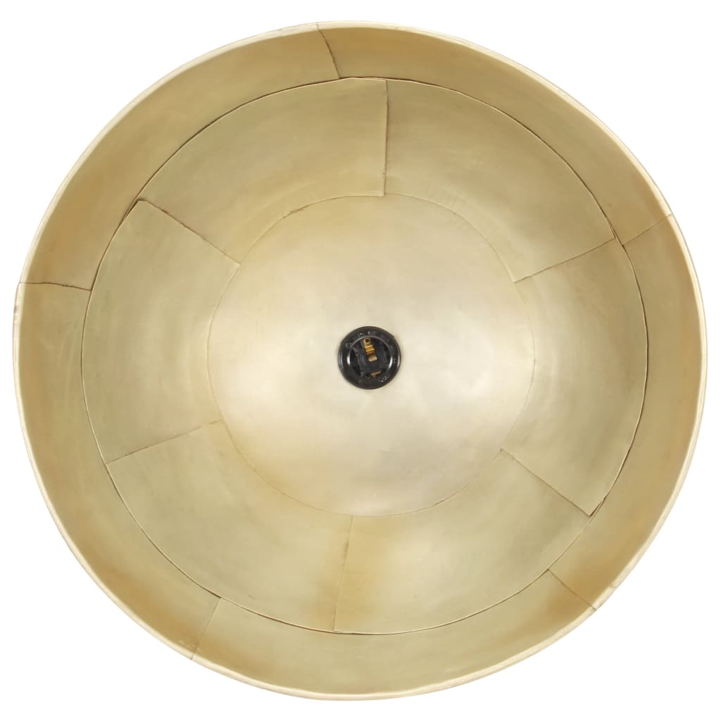Hängelampe Vintage Industriestil 25 W Rund 41 Cm E27 Messing