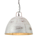 Hängelampe Vintage Industriestil 25 W N Rund 31 Cm E27 Silber