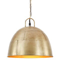 Hängelampe Vintage Industriestil 25 W Rund 41 Cm E27 Messing