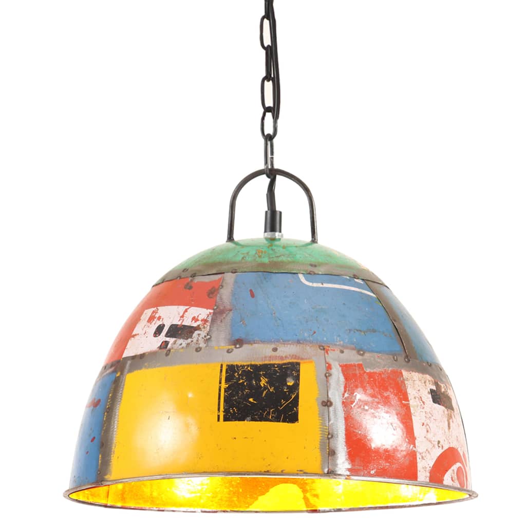 Hängelampe Vintage Industriestil 25 W Rund 41 Cm E27 Mehrfarbig