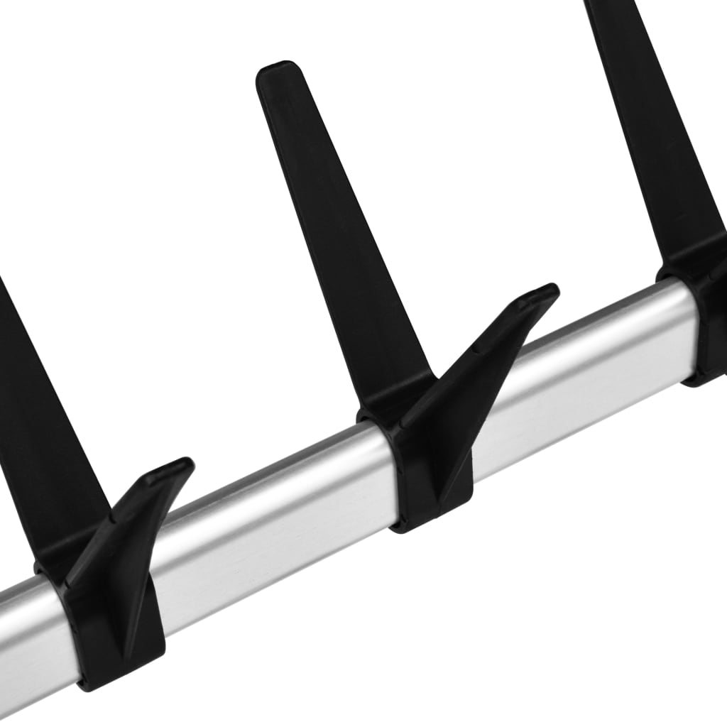 Teleskop-Schuhregal Mit Stangen Aluminium
