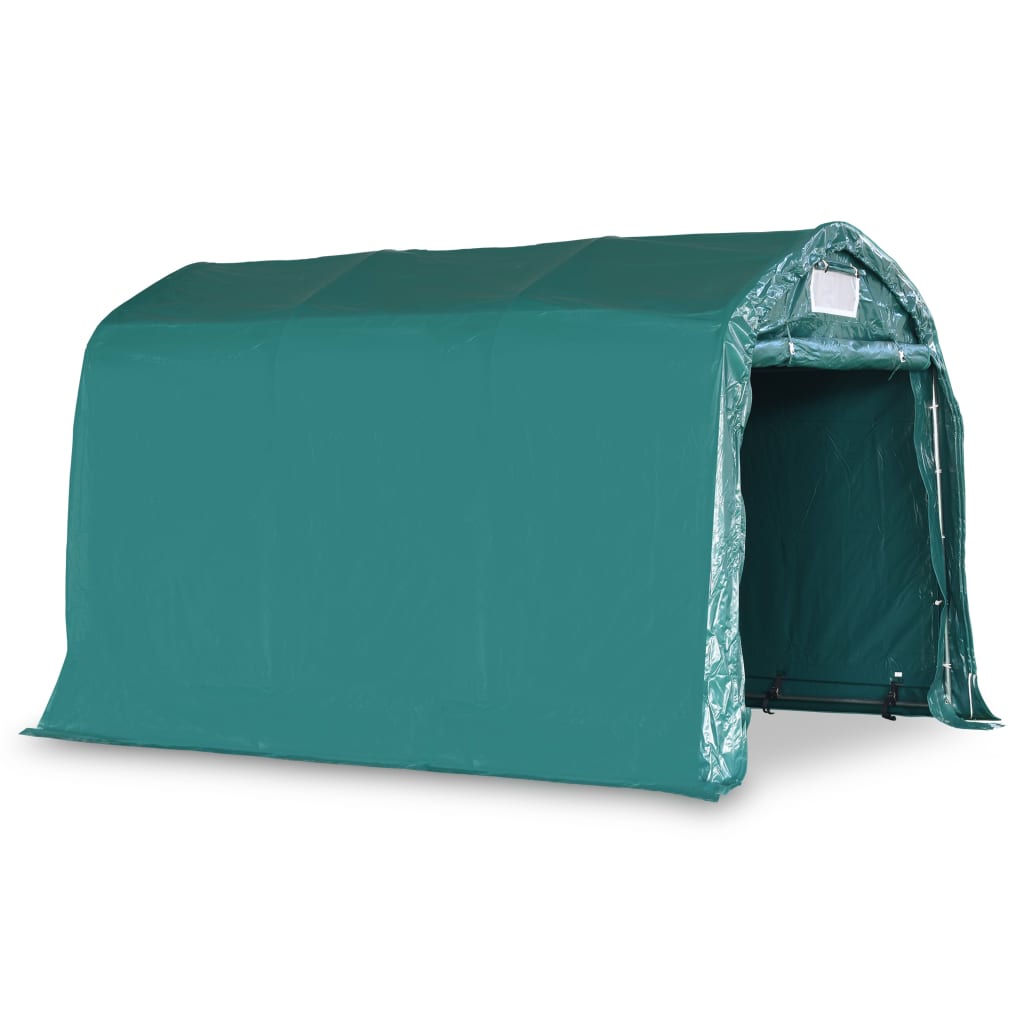 Garagenzelt Pvc 2,4X3,6 M Grün