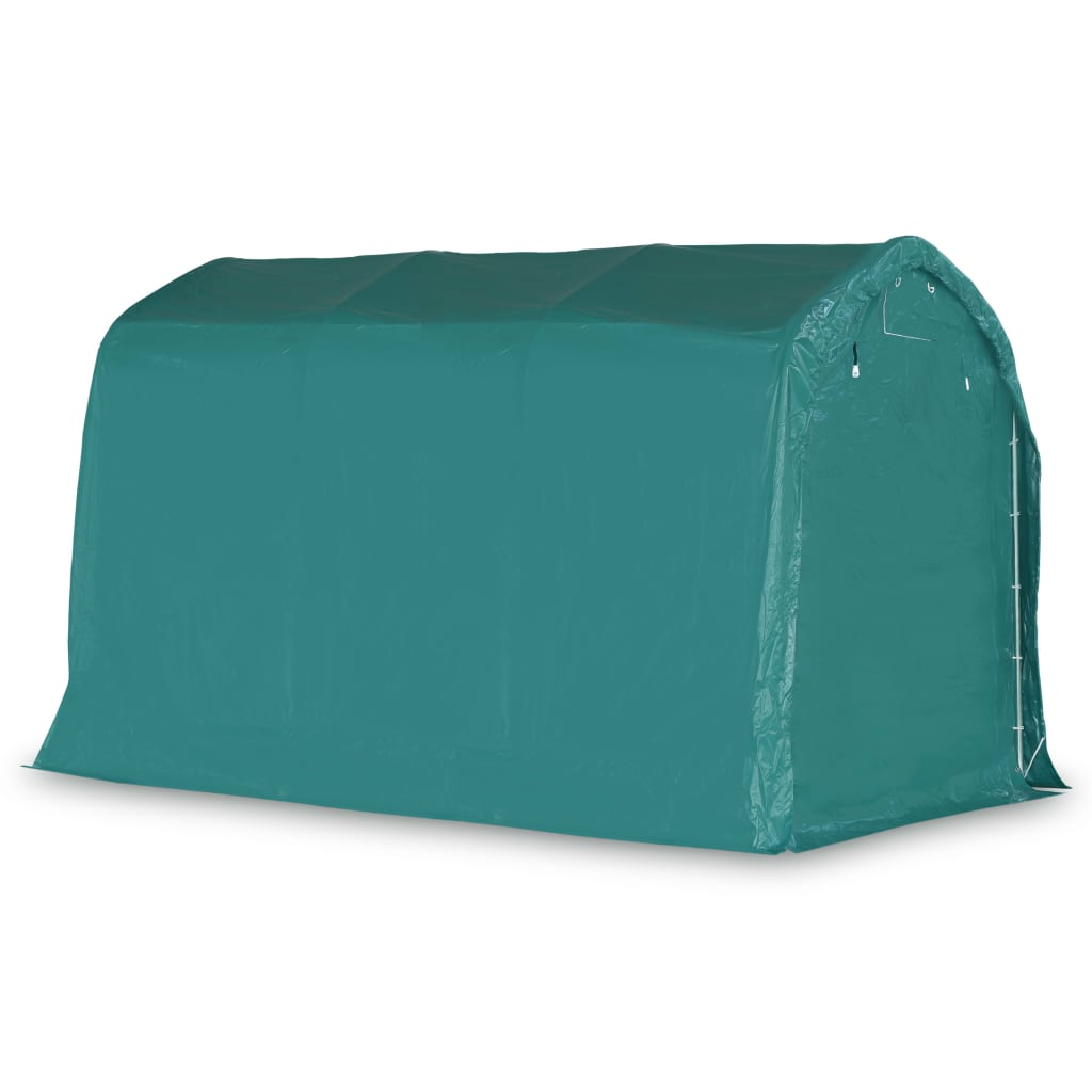 Garagenzelt Pvc 2,4X3,6 M Grün