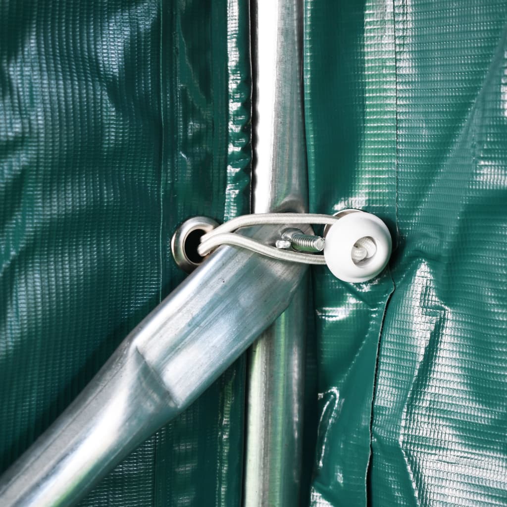Garagenzelt Pvc 2,4X3,6 M Grün