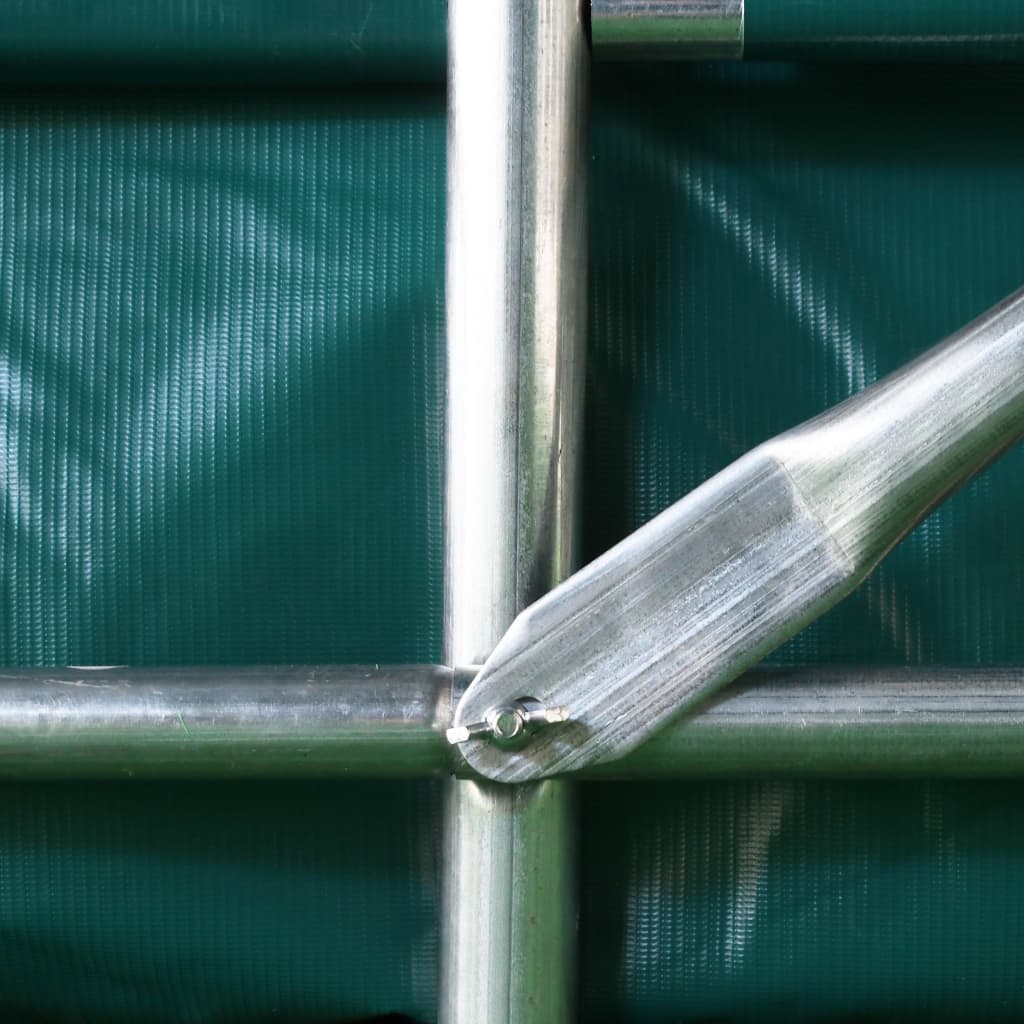 Garagenzelt Pvc 2,4X3,6 M Grün