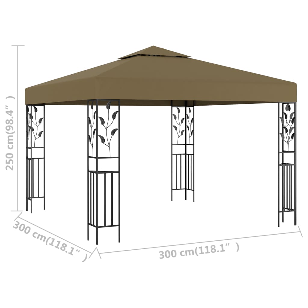 Pavillon 3X3 M 180 G/M²