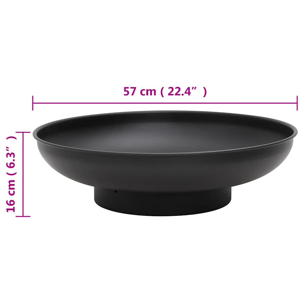 Feuerschale 57 Cm Stahl