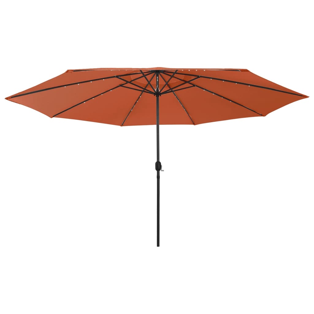 Sonnenschirm Mit Led-Beleuchtung 400 Cm